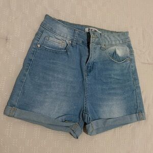 Denim Blue Women's Shorts